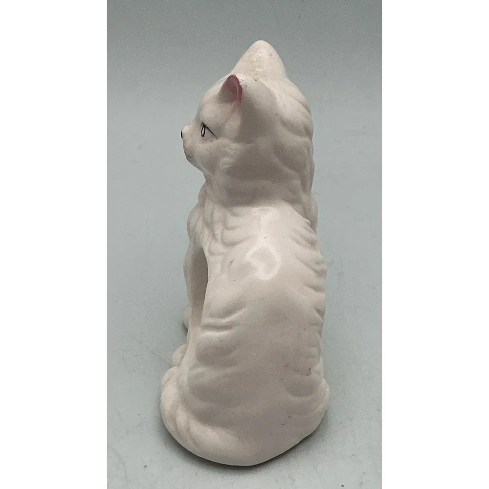 Vintage 1980s Ron Gordon Designs White Cat‎ Napkin Holders Taiwan